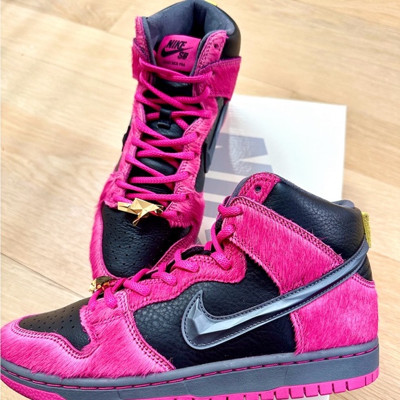 Nike Run the Jewels SB Dunk High 3D Limited Edition New in Box Sneakers - Picture 3 of 13